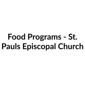 Food Programs - St. Pauls Episcopal Church Fund